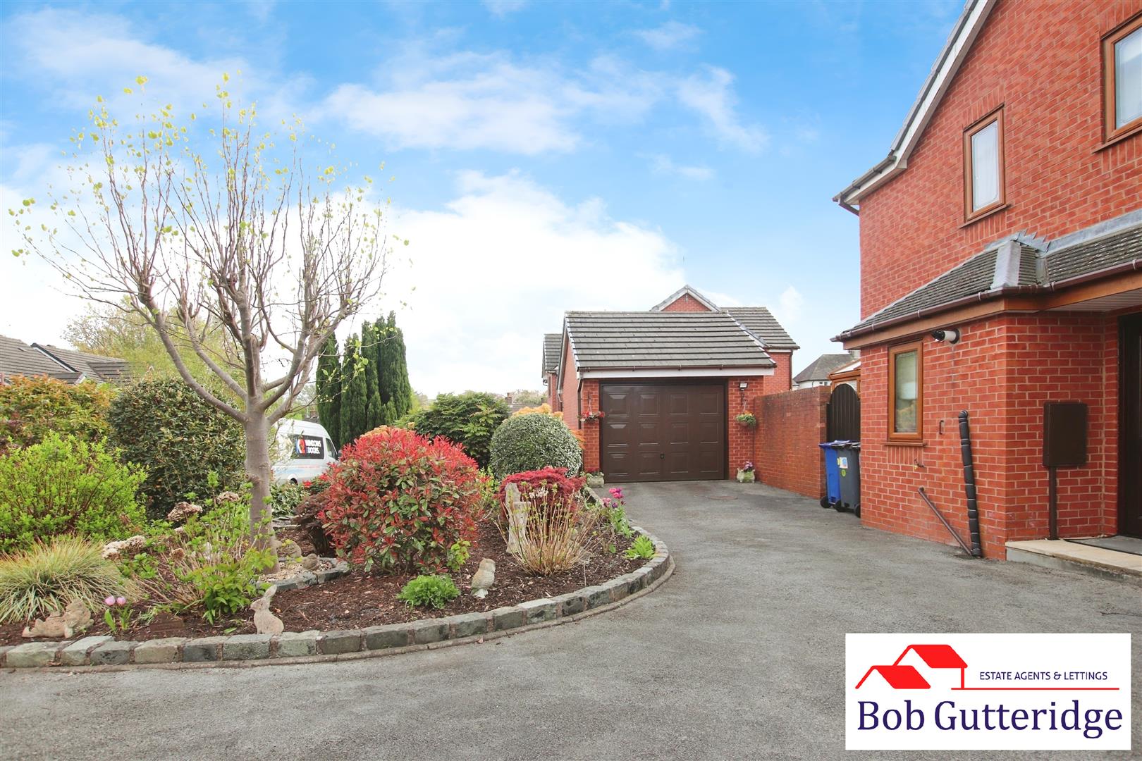 DETACHED BRICK GARAGE